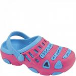 1642 фукс/гол Пляжная обувь для девочек (30-35)/18