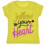 1800256 Футболка для девочки рост (98-104-110-116-122) Турция