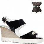 141341 черн Босоножки женские (36-40)/12