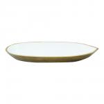 Блюдо Mango Wood&White Enamel 45,5*20,5*5см