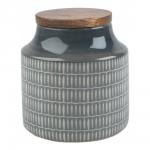 Банка для хранения Mikasa Drift 12.5 см. серая