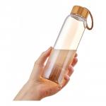 Бутылка для воды Loft 550 мл из боросиликатного стекла в крафтовой  тубе