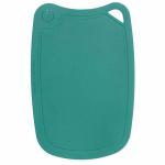 Доска разделочная овальная средняя 310x210 мм (полиуретан) ДРГ-3221 бирюза