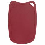 Доска разделочная овальная средняя 310x210 мм (полиуретан) ДРГ-3221 бордо