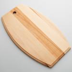 Доска разделочная из бука Бочка 400х250x15 мм Б-40