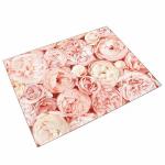 Доска разделочная 30x40 см стеклянная ДВ7-016 Пионы