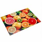Доска разделочная 30x40 см стеклянная AK-9007 Цитрусовый микс