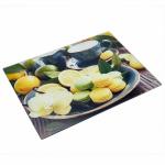 Доска разделочная 30x40 см стеклянная AK-9008 Макаронс