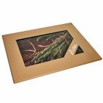 Доска разделочная 30х40 см стеклянная ДВ7-004 Спаржа