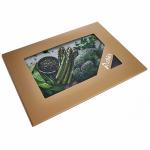 Доска разделочная 30х40 см стеклянная ДВ7-007 Organic