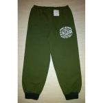 А.Брюки футер принт COLLEGE цв. хаки р.24