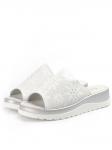 81090-1 WHITE Босоножки женские (натуральная кожа)