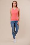Женская майка B167 коралловая