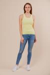 Женская майка B159 желтая