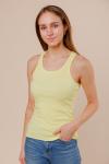 Женская майка B159 желтая