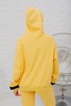 Женская толстовка 55508-1 желтая