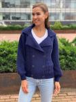 Женская кофта 503 темно-синяя