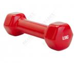 Гантель обрезиненная 0,5 кг, красная Bradex SF 0269