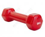 Гантель обрезиненная 5 кг, красная Bradex SF 0167