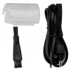 Бритва электрическая DELTA DL-0717 серебристая с черным