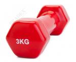 Гантель обрезиненная 3 кг, красная Bradex SF 0163