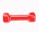 Гантель обрезиненная 1 кг, красная Bradex SF 0159