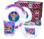 L.O.L. Surprise! "OhSoRadical" Набор посуды (3 предмета), стекло (281115)