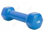Гантель обрезиненная 1,5 кг, синяя Bradex SF 0272