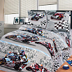 Детское постельное белье бязь артдизайн "супербайк"