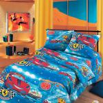 Детское постельное белье бязь артдизайн "ралли"