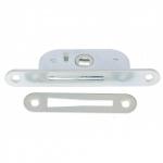 Завертка врезная ЗР2-2 с планкой, цинк, 5шт. (Металлист)// Россия