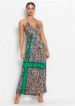 Макси-платье с леопардовым принтом