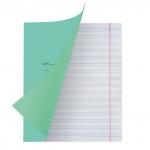 Тетрадь ЗЕЛЁНАЯ обложка 12 л, узкая линия с полями, офсет, Маяк, Т 5012 Т2 ЗЕЛ 3 г