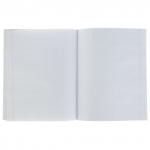 Тетрадь ЗЕЛЁНАЯ обложка 12 л, клетка с полями, офсет, "КПК", 012ТУ11С5