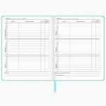 Дневник 1-11 класс 48л, обложка кожзам (твердая), печать, глиттер, ЮНЛАНДИЯ, РУСАЛКА, 105942