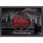 Альбом д/рис. А4 48л., скоба, выборочный лак, HATBER, 205х290мм, Города мира, 48А4вмВ