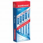 Ручка гелевая ERICH KRAUSE G-Tone, СИНЯЯ, корпус тонированный синий, 0,5мм, линия 0,4мм, 17809