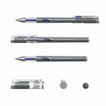 Ручка гелевая ERICH KRAUSE Megapolis Gel, СИНЯЯ, корпус с печатью, узел 0,5мм, линия 0,4мм, 92