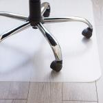 Коврик защитный напольный BRABIX, полипропилен, 90*120 см, матовый, 1,2 мм, 606622