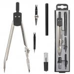 Готовальня 5 предметов, пласт. пенал, GLOBUS, НЧ5-30-40