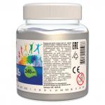 Гуашь художественная 1 шт. ЛУЧ "Классика", 240 мл, серебрянная, 30С 1829-08