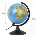Глобус физический Globen Классик, диаметр 210 мм, с подсветкой, К012100009