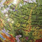 Глобус физический Globen Классик Евро, диаметр 250 мм, с подсветкой, Ке012500189