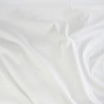 Плательная ткань сатин, цвет белый