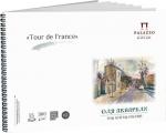 Альбом на спирали для акварели «Tour de France», 300 г/м2, А3, 15 л, торшон