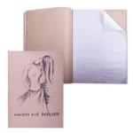 Альбом для эскизов «Мода», 70 - 78 г/м2, 290х410 мм, 40 л, с калькой, крафт