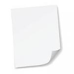 Бумага чертёжная марки А, 200 г/м2, А4,100 л/уп