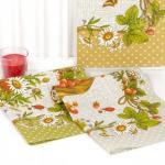 К-т полотенец "Береста" 50*60 см - 3 шт. рогожка хлопок 100%