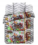 Комплект постельного белья "Граффити" бязь хлопок 100%