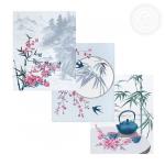 К-т полотенец "Пуэр" 50*60 см - 3 шт. рогожка хлопок 100%